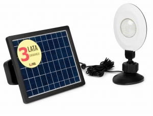 Lampa Solarna Ogród Taras Dom Cz. Zmierzchu 36 LED Barwa Ciepła