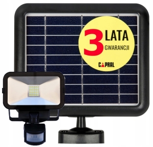 lampa solarna z dużym panelem